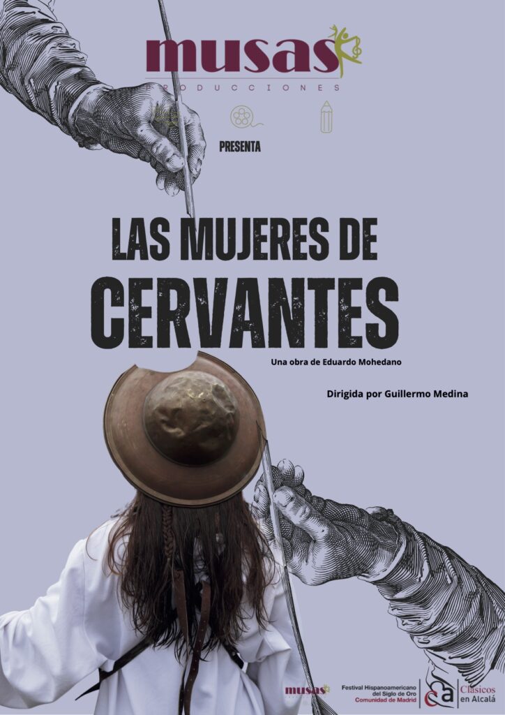 Cartel de Las mujeres de Cervantes