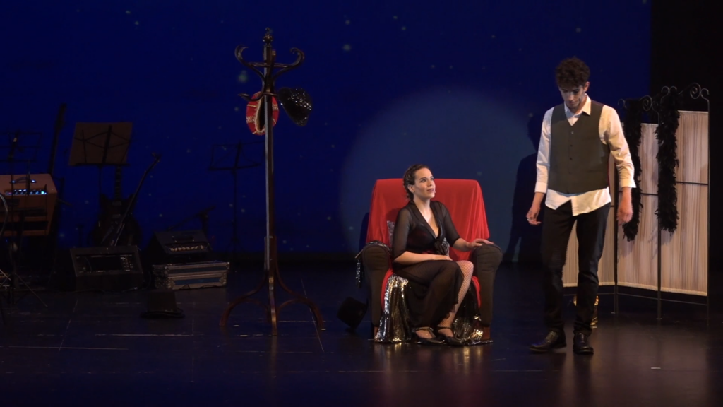 Interpretación y puesta en escena de una producción de Musas
